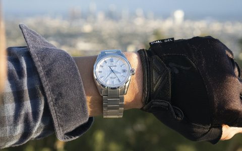 手腕一周The Grand Seiko SLGH005'White Birch'