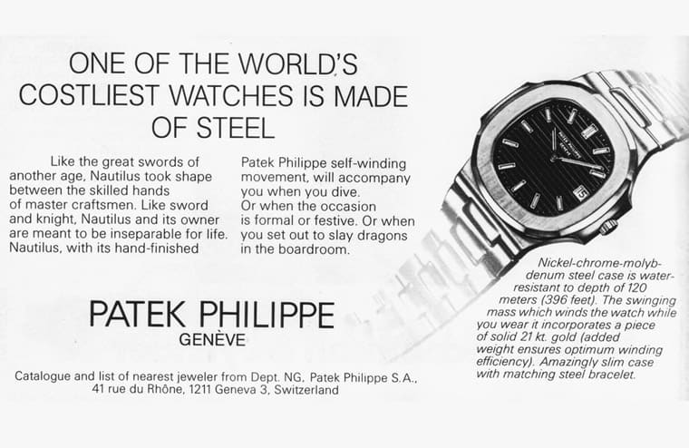 百達翡麗當年為何會用“Nautilus”來命名金鷹這款豪華運動表?