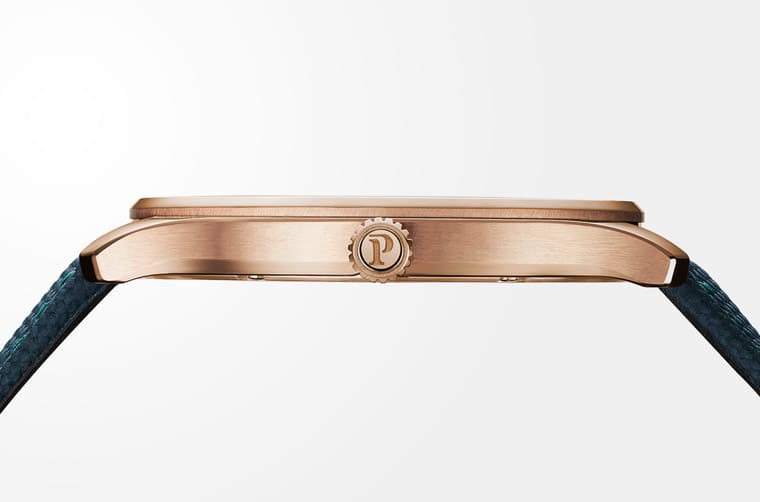 伯爵Polo鏤空表第一次呈現藍、綠、玫瑰金三色組合向知名藝術家致敬