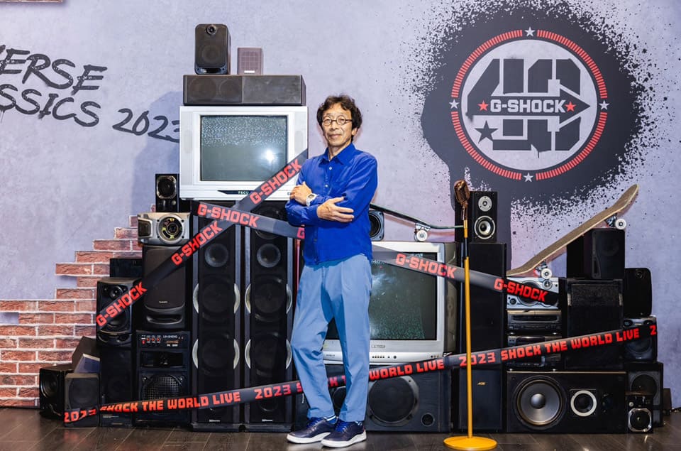 卡西歐G-SHOCK 40周年音樂派對(duì)與記者會(huì)現(xiàn)場展出年度話題新作