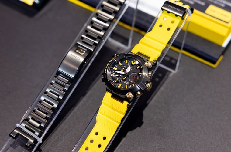 卡西歐G-SHOCK 40周年音樂派對(duì)與記者會(huì)現(xiàn)場展出年度話題新作