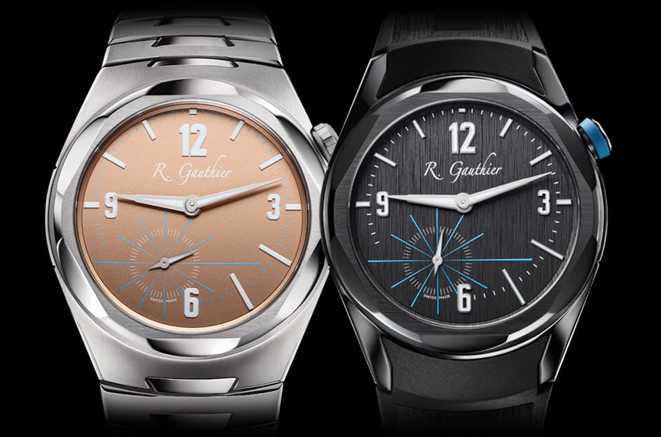 ROMAIN GAUTHIER第4款自制機(jī)芯鈦金屬手表以鏈帶或ALDC鍍層展現(xiàn)現(xiàn)代休閑風(fēng)格