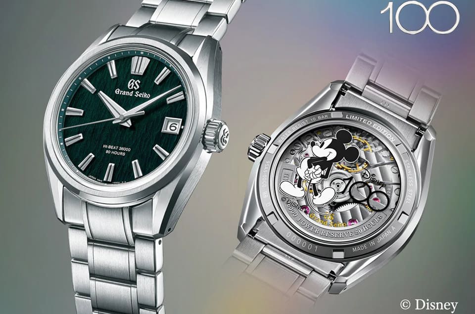 GRAND SEIKO推出迪士尼100周年紀念表限量數(shù)、發(fā)售方式、價格總整理