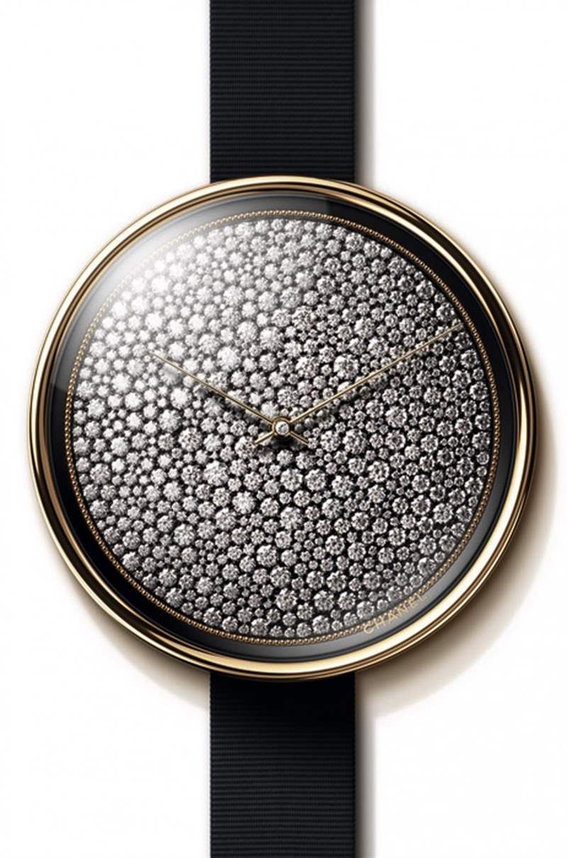 香奈兒高級(jí)制表與高級(jí)訂制服的邂逅Mademoiselle Privé腕表系列