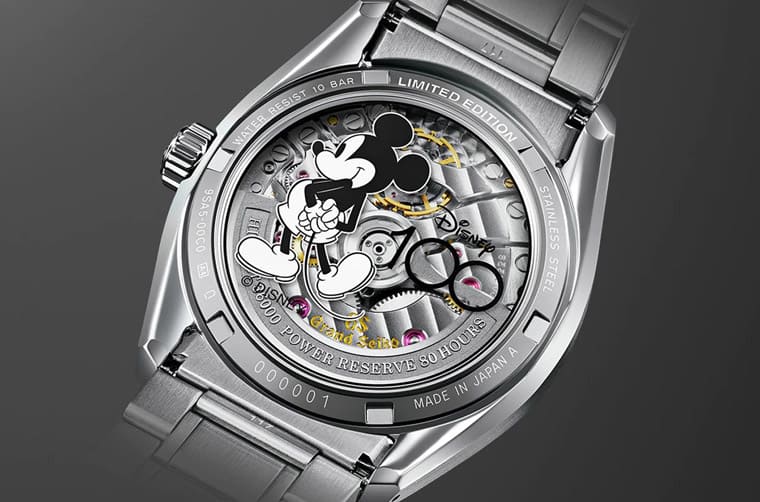GRAND SEIKO推出迪士尼100周年紀念表限量數(shù)、發(fā)售方式、價格總整理